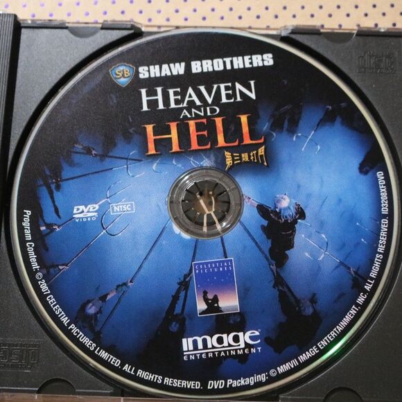 Heaven and Hell DVD BLANK CASE - Picture 1 of 1